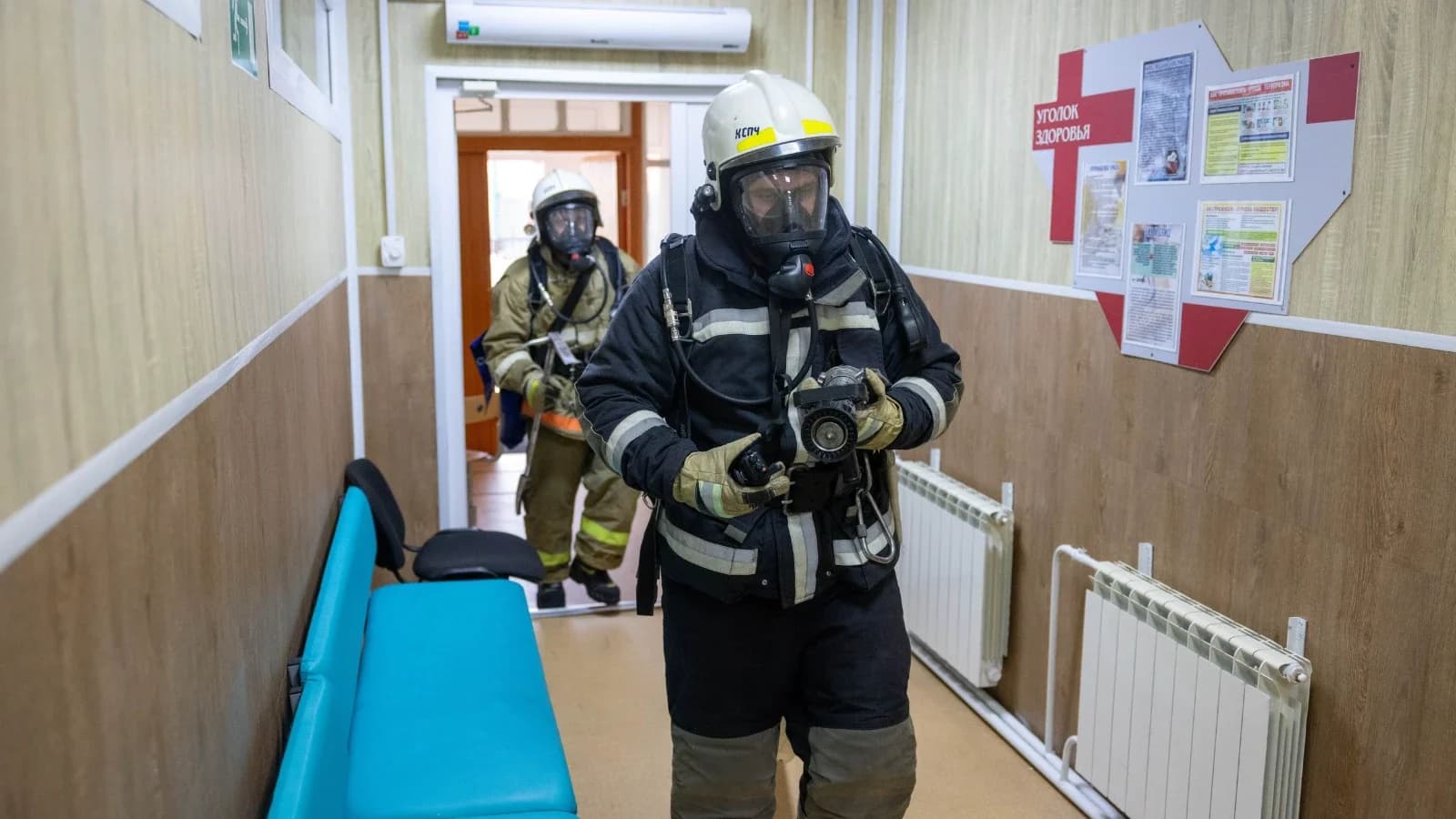 В Новом Порту прошли пожарно-тактические занятия в «Созвездии»